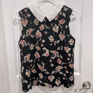 Rags To Wishes flower blouse